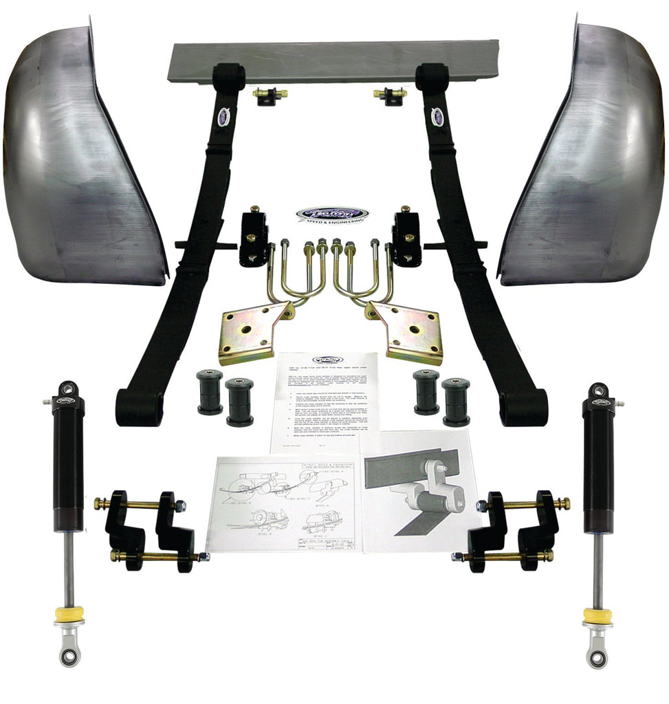 DETROIT SPEED ENGINEERING 041207DS Mini-Tub Kit - 68-74 Nova 2in Drop