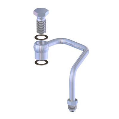 DETROIT SPEED ENGINEERING 091702DS Hardline Pressure Tube w/Banjo Bolt