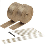 DESIGN ENGINEERING 10095 Exhaust & Pipe Wrap Kit Titanium