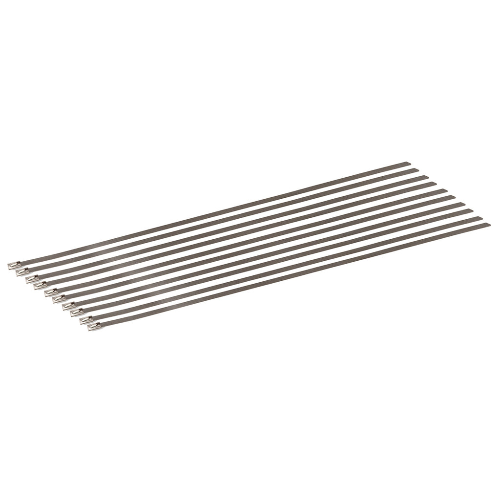 DESIGN ENGINEERING 10203 Stainless Steel Locking Ties 20in. (10 Per Poly