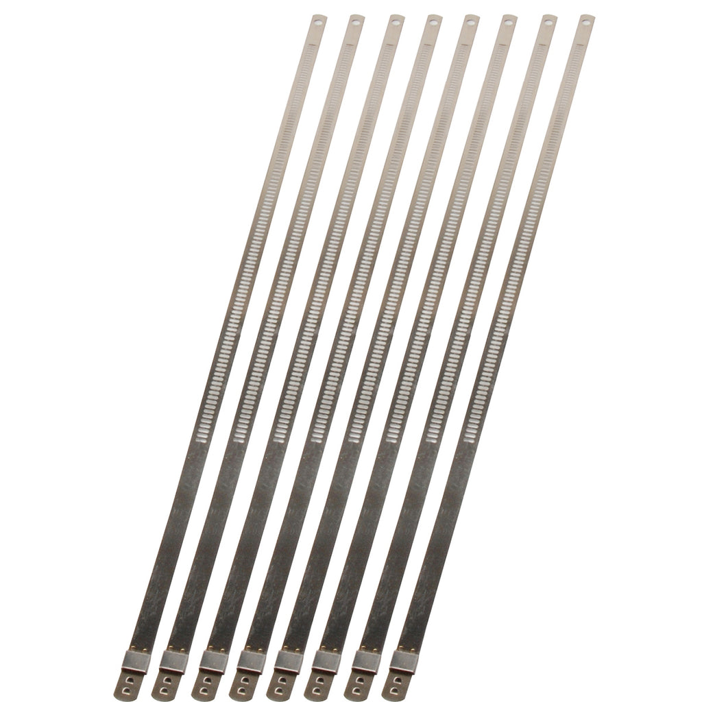 DESIGN ENGINEERING 10208 Positive Locking Ties 7mm x 9in  8-pk
