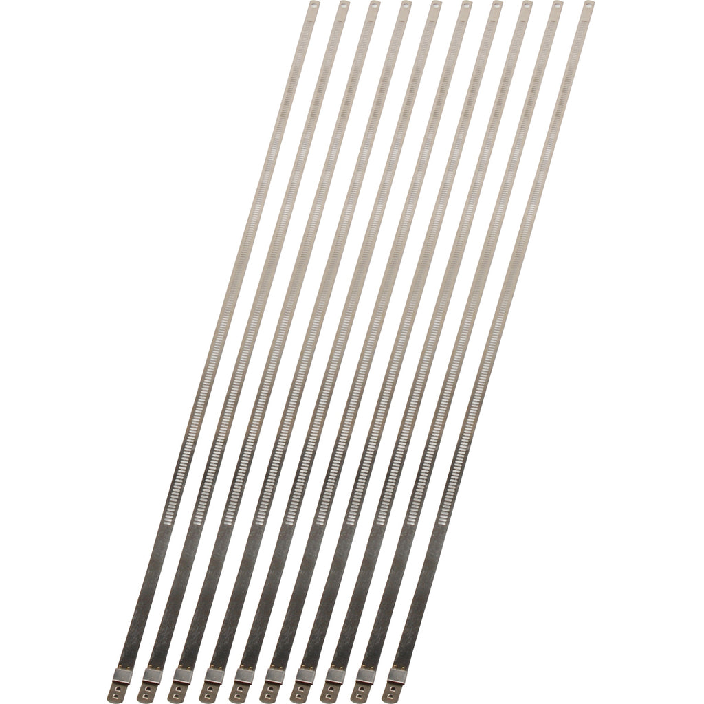 DESIGN ENGINEERING 10210 Positive Locking Ties 7mm x 20in  10-pk