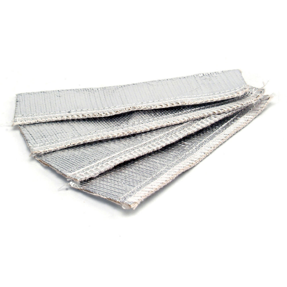 DESIGN ENGINEERING 10409 Aluminized Wire Sheath 3/4in x 6in 4 Pack