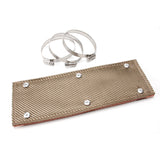 DESIGN ENGINEERING 10454 Titanium Pipe Shield 4in x 1ft