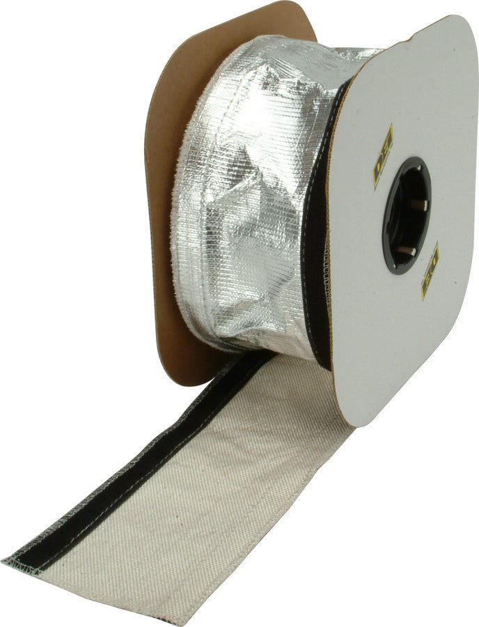 DESIGN ENGINEERING 10487 Heat Shroud - 2-in - 2-1/2 x3ft - Aluminized