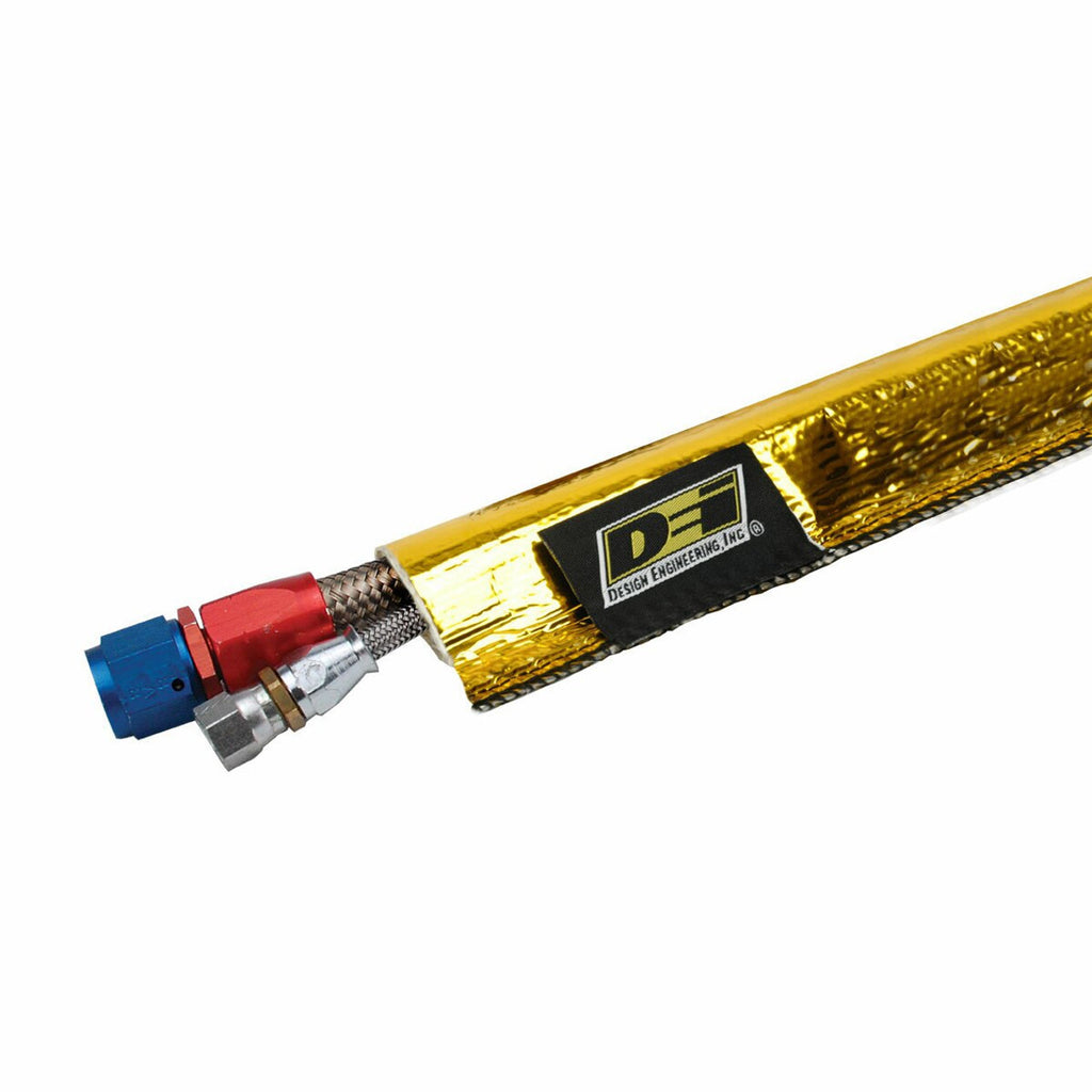 DESIGN ENGINEERING 10914 Heat Sheath Gold 3/4in x 36in