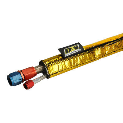 DESIGN ENGINEERING 10924 Heat Shroud GOLD 2in to 2.5in x 36in