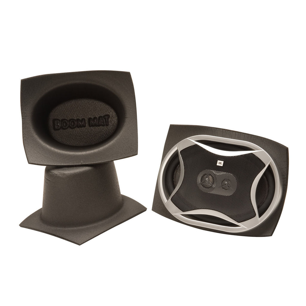 DESIGN ENGINEERING 50361 Design Engineering 50361 Oval 5x7 Inch Black Foam Speaker Baffle Pair