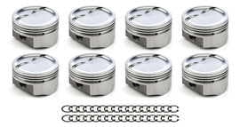 DSS RACING 8712-4060 DSS Racing SBC Dished Piston Set 4.060 Inch Bore – Forged Small Block Chevy Engine Components