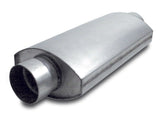 DYNATECH 776-14402 Split-Flow 4in Race Muffler