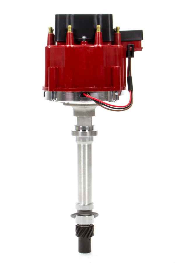 PERFORMANCE DISTRIBUTORS 127212RD Racing Distributor SBC Red Cap w/o Vacuum Adv