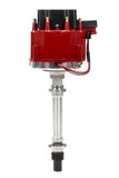 PERFORMANCE DISTRIBUTORS 127212RD Racing Distributor SBC Red Cap w/o Vacuum Adv