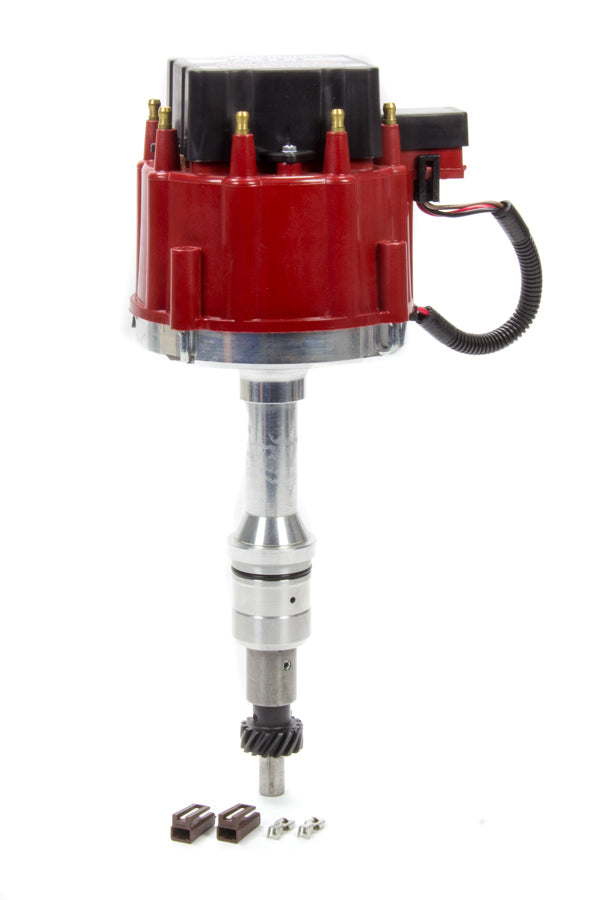 PERFORMANCE DISTRIBUTORS 358212RD Racing Distributor SBF 351W Red Cap w/o Vac Adv