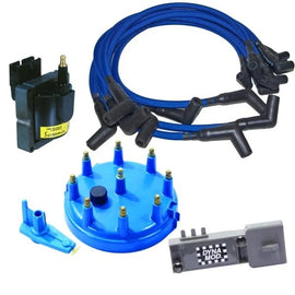 PERFORMANCE DISTRIBUTORS 5-0KIT-BL Ignition Kit Firepower 84-93 Mustang Blue