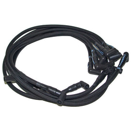 PERFORMANCE DISTRIBUTORS C9055BK Live Wires BBC Under Headers HEI 90 Deg Black