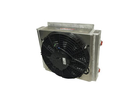 FLUIDYNE PERFORMANCE OGEN.DB-30613.DP.F Transmission Cooler w/ Fan Dbl Pass