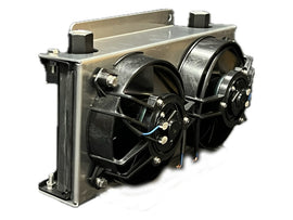 FLUIDYNE PERFORMANCE OGEN.STP.104 Oil Cooler Stacked Plate 13in x 5.75in x 2in