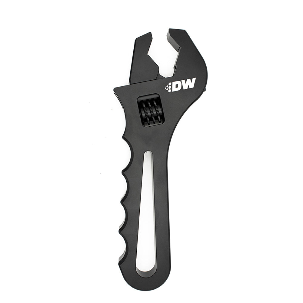 DEATSCHWERKS 6-02-1006 DeatschWerks Adjustable AN Wrench 6-02-1006, Single-End Black Anodized Aluminum
