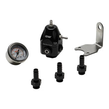 Load image into Gallery viewer, DEATSCHWERKS 6-0550-FRB-38 DeatschWerks DWR550C Fuel Pressure Regulator Kit, 3–10 PSI, 6 AN O-Ring Ports, 3/8-Inch Barb Fittings