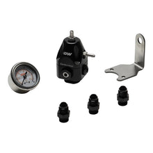 Load image into Gallery viewer, DEATSCHWERKS 6-0550-FRB-66 DeatschWerks DWRC Fuel Pressure Regulator with Gauge, 6 AN Fittings, 3-10 PSI