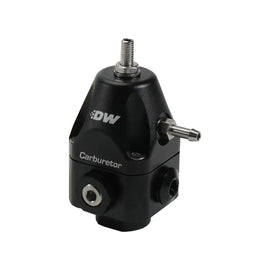 DEATSCHWERKS 6-0550-FRB DeatschWerks 6-0550-FRB Fuel Pressure Regulator with 3 to 10 PSI, In-Line Design, 6 AN Female O-Ring Ports, and 1/8 in NPT Port