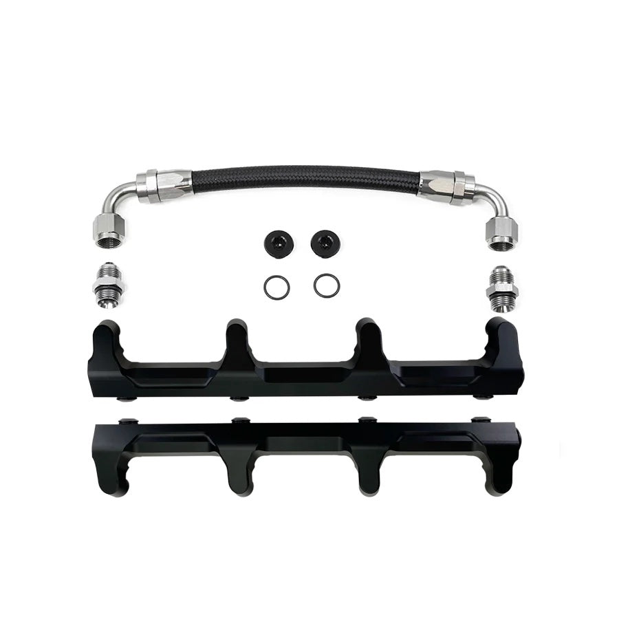 DEATSCHWERKS 7-205 Billet Fuel Rails  w/ Crossover GM LSA/LS9