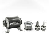 DEATSCHWERKS 8-03-070-010K-38 In-line Fuel Filter Kit 3/8 Hose Barb 10-Micron