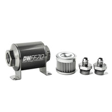 Load image into Gallery viewer, DEATSCHWERKS 8-03-070-010K-6 In-line Fuel Filter Kit 6an 10-Micron