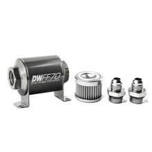 Load image into Gallery viewer, DEATSCHWERKS 8-03-070-010K-8 In-line Fuel Filter Kit 8an 10-Micron