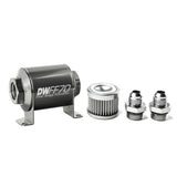DEATSCHWERKS 8-03-070-010K-8 In-line Fuel Filter Kit 8an 10-Micron