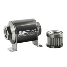 Load image into Gallery viewer, DEATSCHWERKS 8-03-070-010K Fuel Filter 8an Female ORB Ports 70mm Length