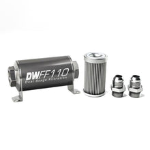 Load image into Gallery viewer, DEATSCHWERKS 8-03-110-010K-10 In-line Fuel Filter Kit 10an 10-Micron
