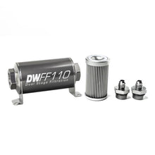 Load image into Gallery viewer, DEATSCHWERKS 8-03-110-010K-6 In-line Fuel Filter Kit 6an 10-Micron