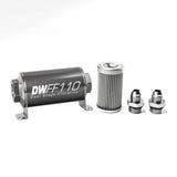 DEATSCHWERKS 8-03-110-010K-8 In-line Fuel Filter Kit 8an 10-Micron