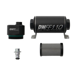 DEATSCHWERKS 8-FFR-110-010K DeatschWerks 8-FFR-110-010K 110mm Billet Filter Regulator with 10 Micron Filtration