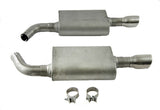 DYNOMAX 39502 SS Axle Back Exhaust 10- Taurus SHO 3.5L