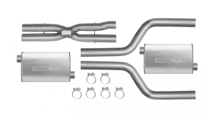 DYNOMAX 39518 SS Cat Back Exhaust 11- 15 Dodge Charger 5.7L