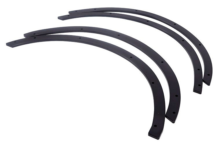 DEE ZEE DZ 4617 DEE ZEE Fender Flare Delete Kit for 2021 Ford Bronco – Front and Rear Plastic Black Set