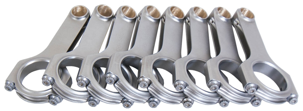 EAGLE CRS5400C3D SBF 4340 Forged H-Beam Rods 5.400 w/2.100 Pin
