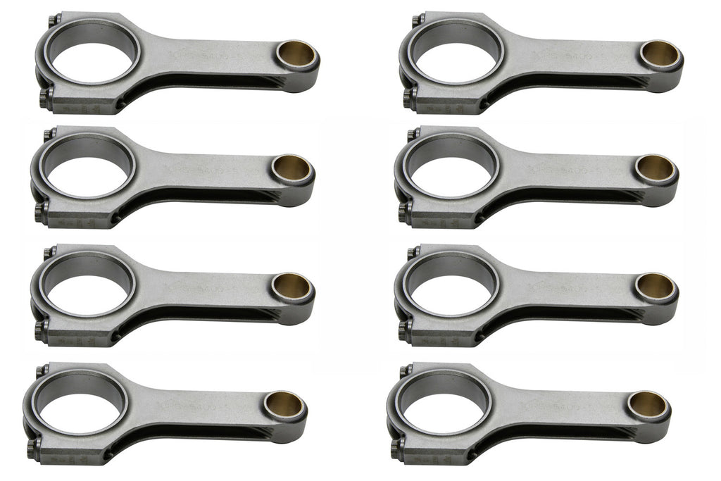 EAGLE CRS5400S3D SBF 4340 Forged H-Beam Rods 5.400 w/2.123 Pin