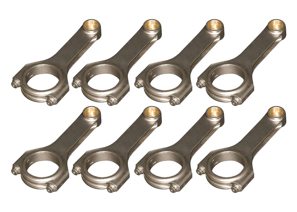 EAGLE CRS5565B3D SBC 4340 Forged H-Beam Rods 5.565
