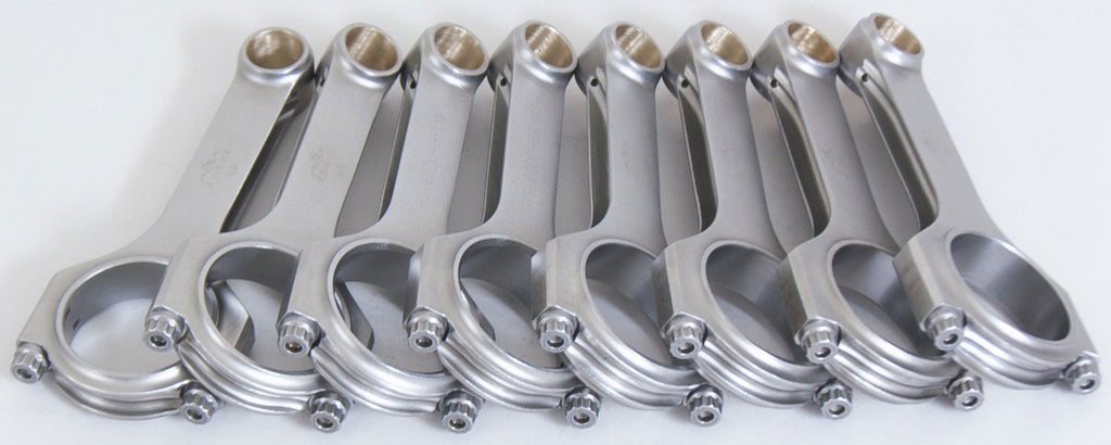 EAGLE CRS6000BLW SBC L/W 4340 Forged H-Beam Rods 6.000