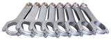 EAGLE CRS6000BST2000 SBC 4340 Forged H-Beam Rods 6.000 w/ARP 2000
