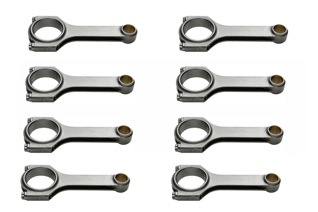 EAGLE CRS6125B3DL19 SBC 4340 Forged H-Beam Rods 6.125 w/L19 Bolts