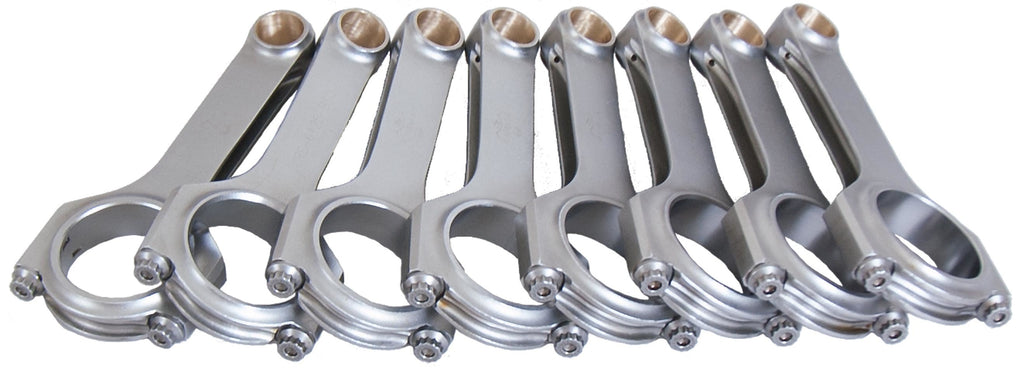 EAGLE CRS6125O3D GM LS 4340 Forged H-Beam Rods 6.125 w/2.100 Pin
