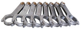 EAGLE CRS61353D BBC 4340 Forged H-Beam Rods 6.135