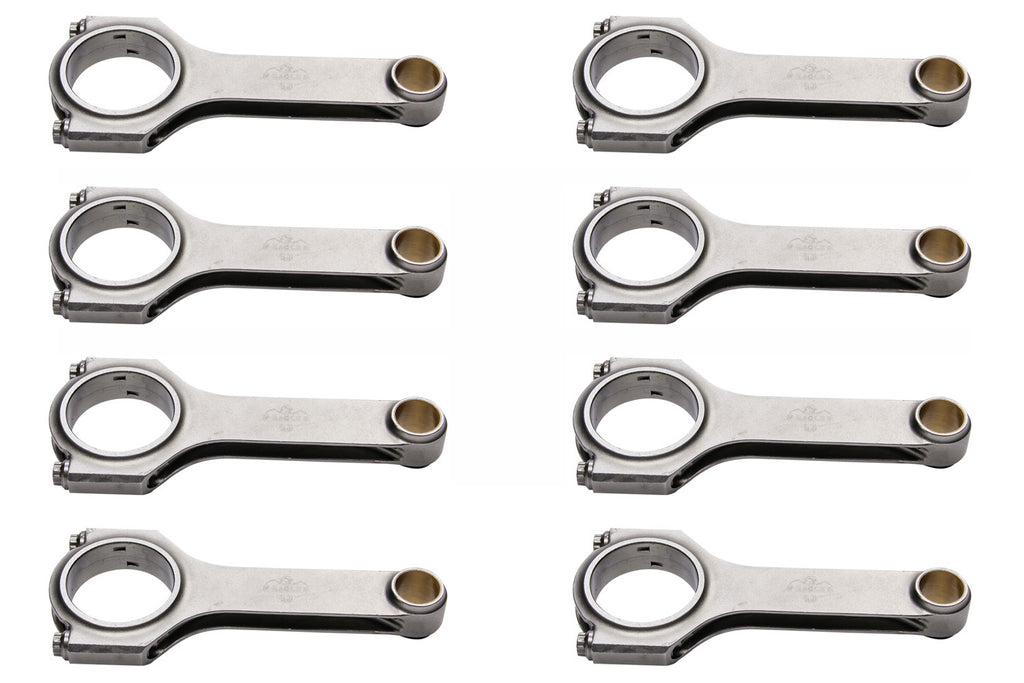 EAGLE CRS6200B3D2000 SBC 4340 Forged H-Beam Rods 6.200 w/ARP 2000