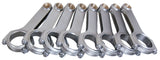 EAGLE CRS6250B3D SBC 4340 Forged H-Beam Rods 6.250