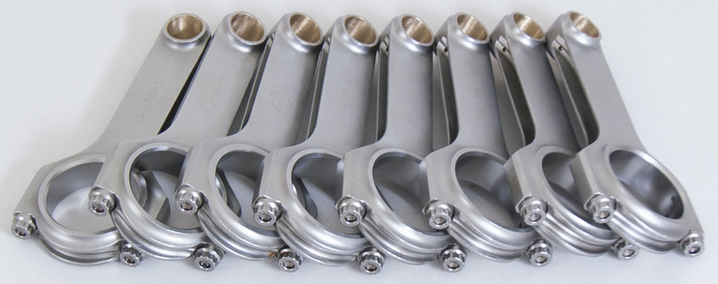 EAGLE CRS63853DL19 BBC 4340 Forged H-Beam Rods 6.385