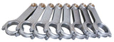 EAGLE CRS63853D BBC 4340 Forged H-Beam Rods 6.385